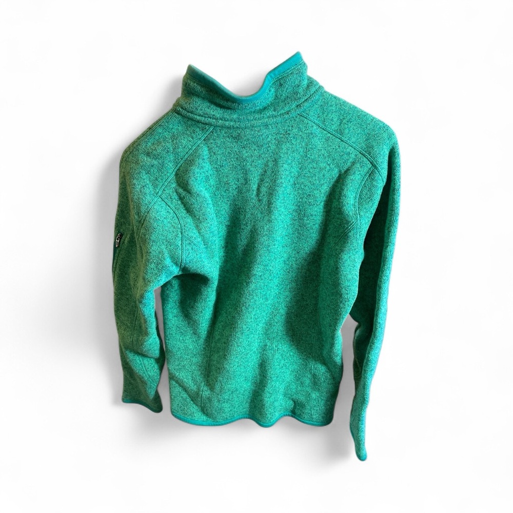 Patagonia Women’s Better Sweater® 1/4-Zip Pullover – Size M – Aqua Green - Picture 5 of 8